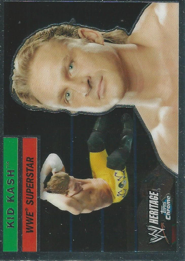 WWE Topps Chrome Heritage Kid Kash #22