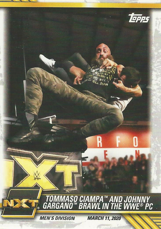 WWE Topps NXT 2021 Tommaso Ciampa #7