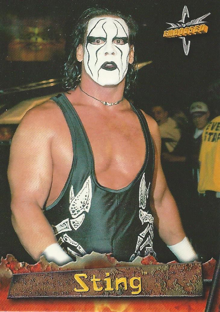 WCW Topps Embossed 1999 Sting #22