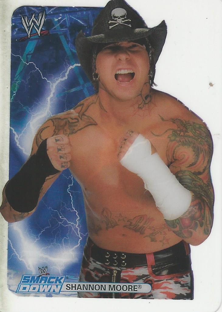 WWE Edibas Lamincards 2008 Shannon Moore #22