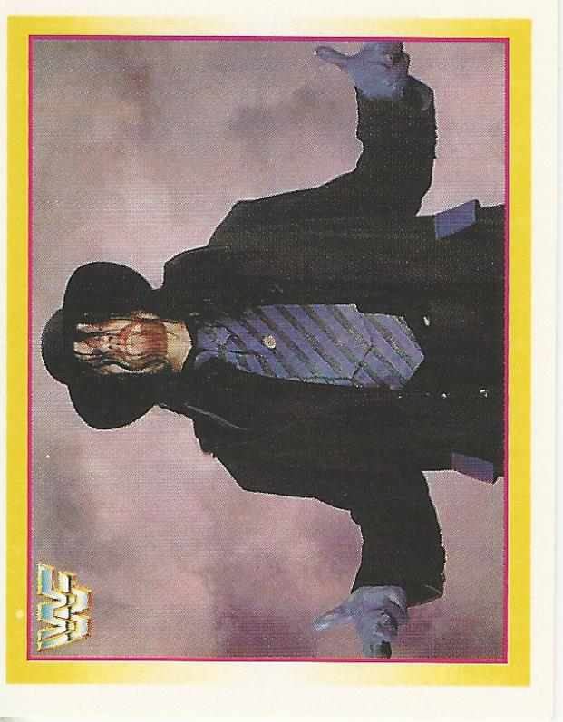 WWF Merlin Stickers 1995 Undertaker #22