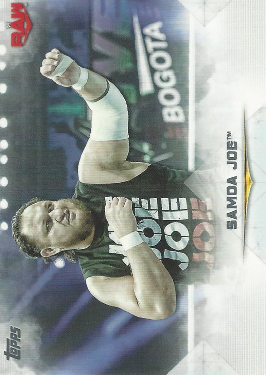 WWE Topps Undisputed 2020 Samoa Joe #22