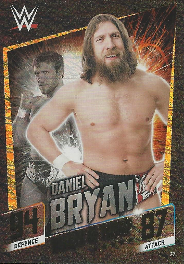 WWE Topps Slam Attax 2015 Then Now Forever Daniel Bryan #22