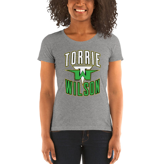 Torrie Wilson "Logo" Women's Tri-Blend T-shirt T-Shirt PW Catalog
