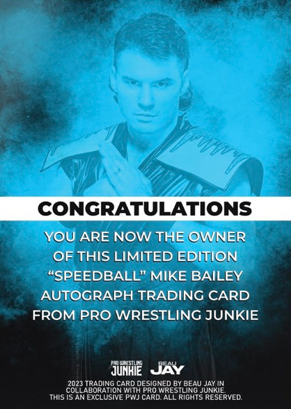 “Speedball” Mike Bailey