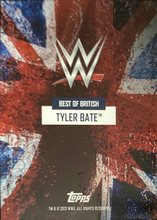 Tyler Bate trading card PW Catalog