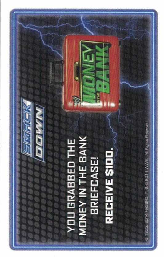 You Grabbed the Money in the Bank Briefcase! trading card PW Catalog