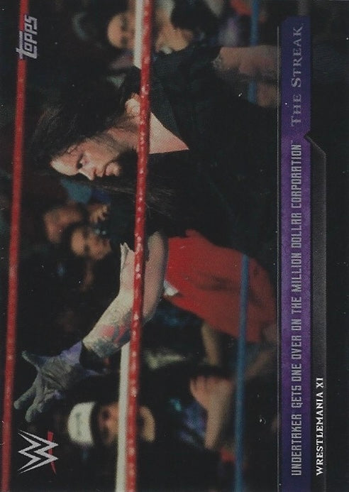 Wrestlemania XI – Undertaker Gets One Over on the Million Dollar Corporation