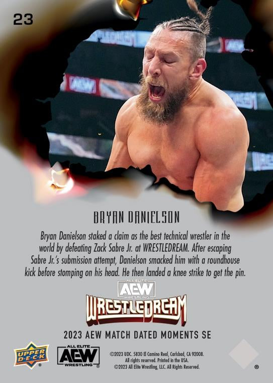 Bryan Danielson – Bryan Danielson Defeats Zack Sabre JR. in a Dream Match