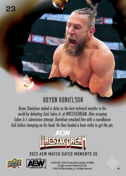 Bryan Danielson – Bryan Danielson Defeats Zack Sabre JR. in a Dream Match