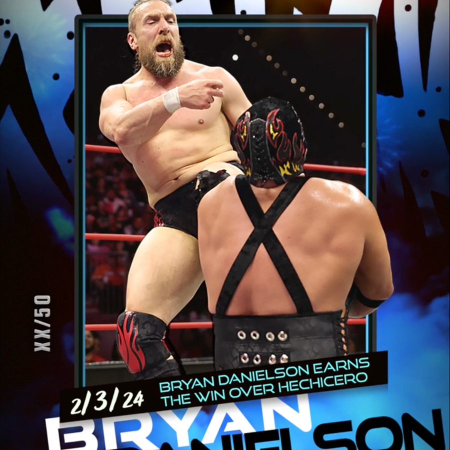 2/3/24 – Bryan Danielson – Bryan Danielson Earns the Win Over Hechicero