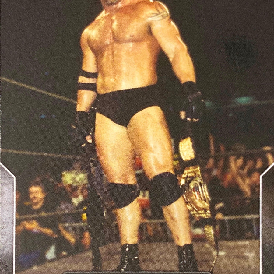 WCW Monday Nitro – July 6, 1998 Goldberg DEF. “Hollywood” Hulk Hogan for the WCW Championship trading card PW Catalog