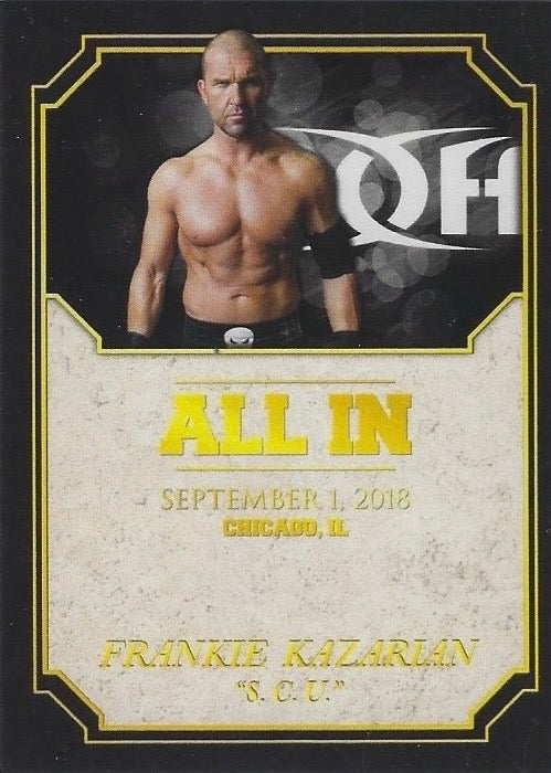 Frankie Kazarian “S.C.U.” trading card PW Catalog