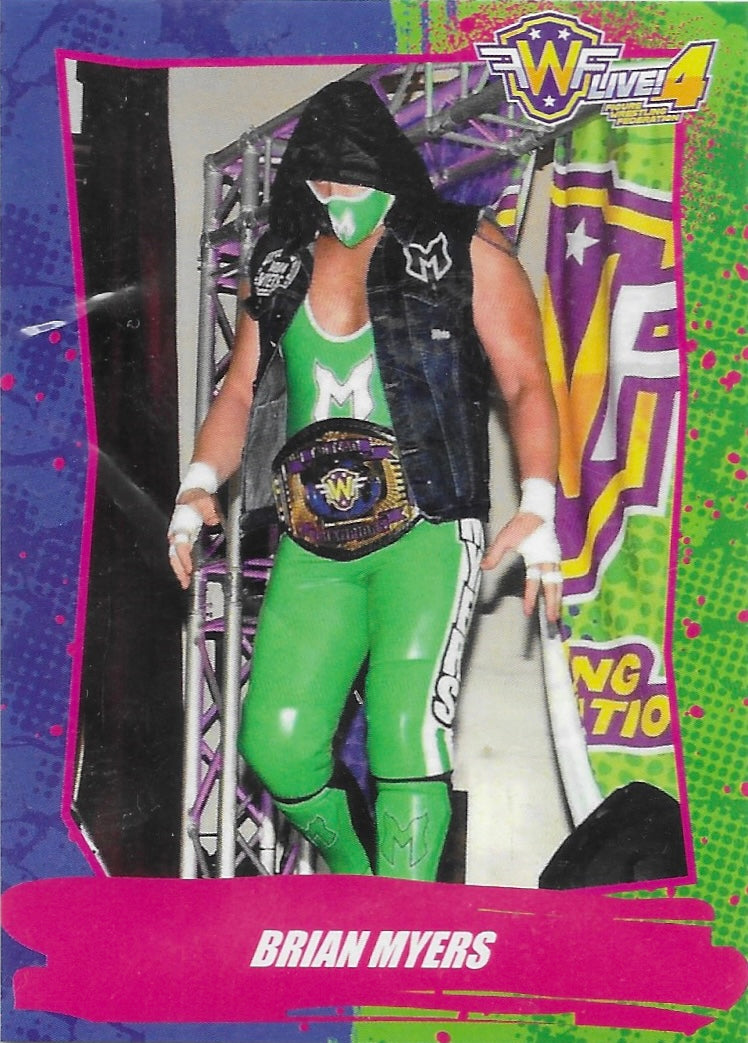 Brian Myers trading card PW Catalog