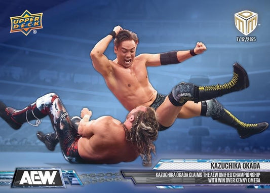 Kazuchika Okada – Kazuchika Okada Claims the AEW Unified Championship With Win Over Kenny Omega