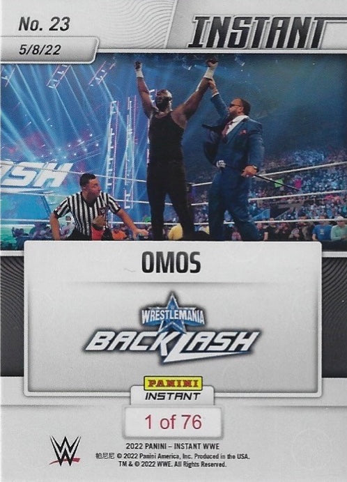 Omos – Omos Dominates Lashley in Wrestlemania Rematch
