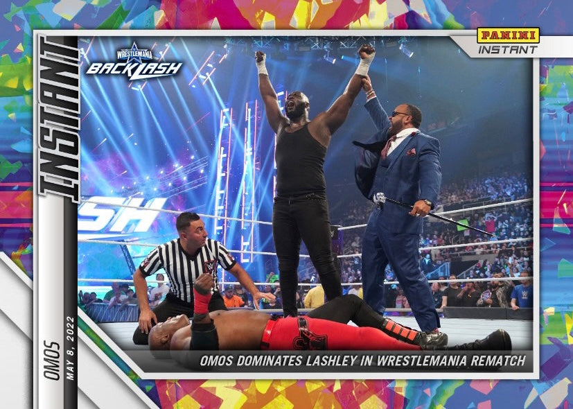 Omos – Omos Dominates Lashley in WrestleMania Rematch
