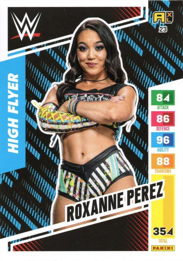Roxanne Perez trading card PWcatalog