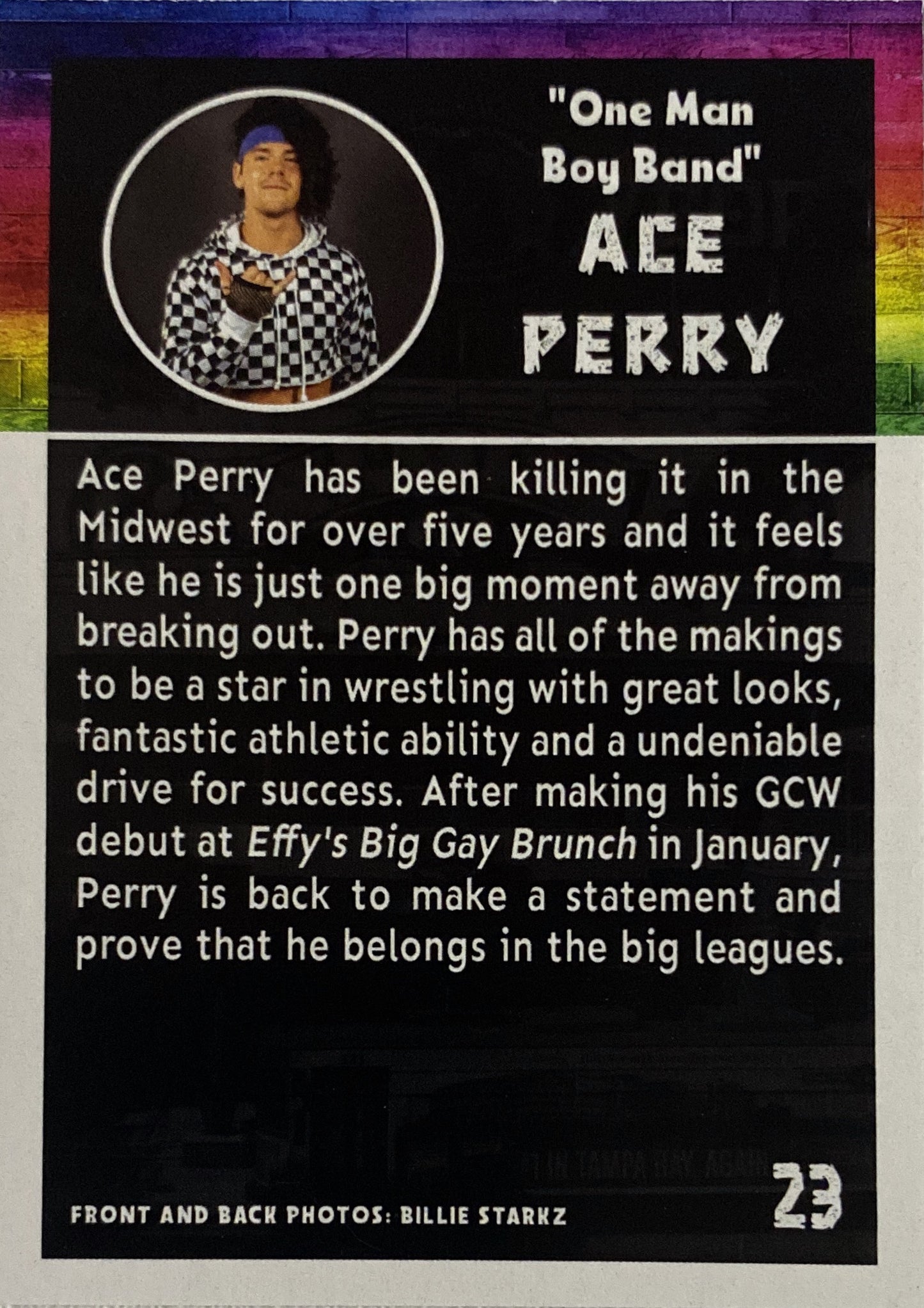 “One Man Boy Band” ACE Perry