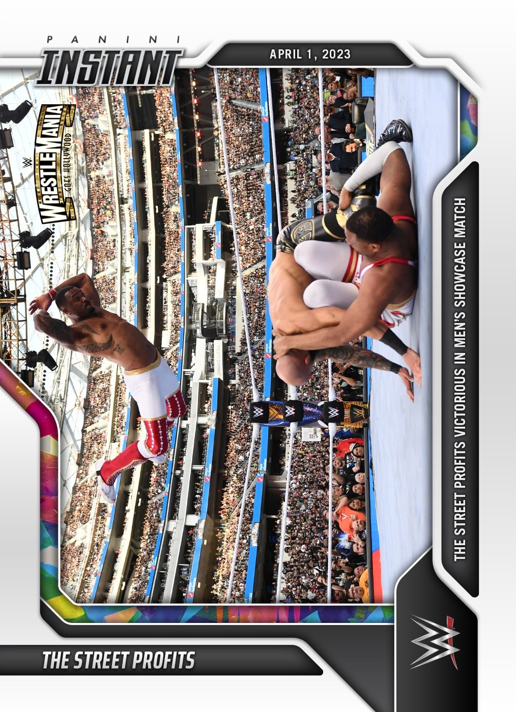 The Street Profits – the Street Profits Victorious in Men’s Showcase Match trading card PW Catalog