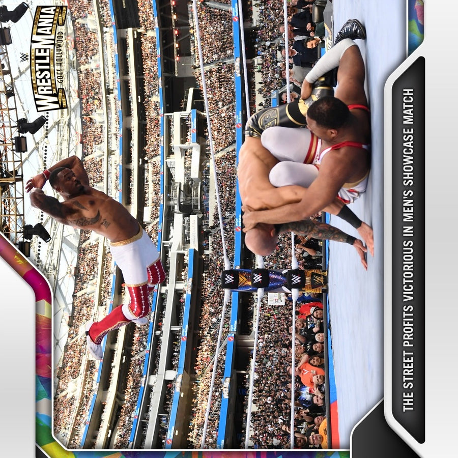 The Street Profits – the Street Profits Victorious in Men’s Showcase Match trading card PW Catalog