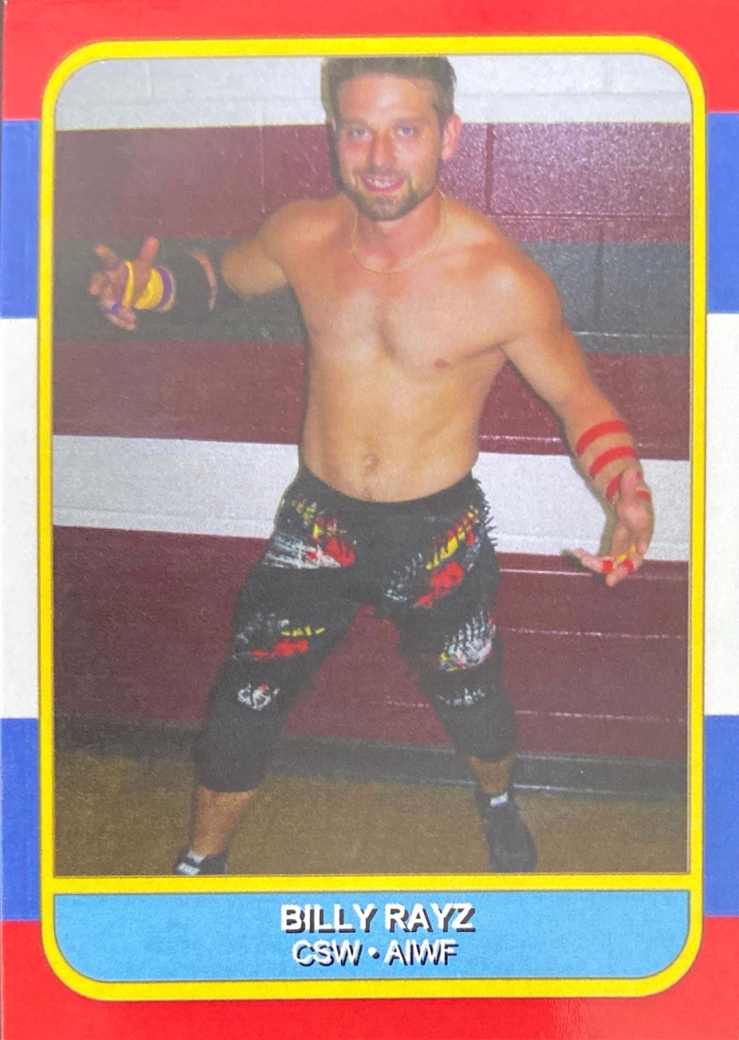 Billy Rayz trading card PW Catalog