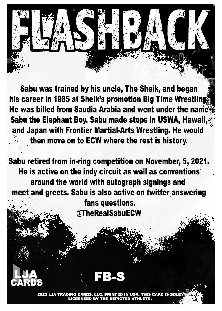 Flashback – Sabu