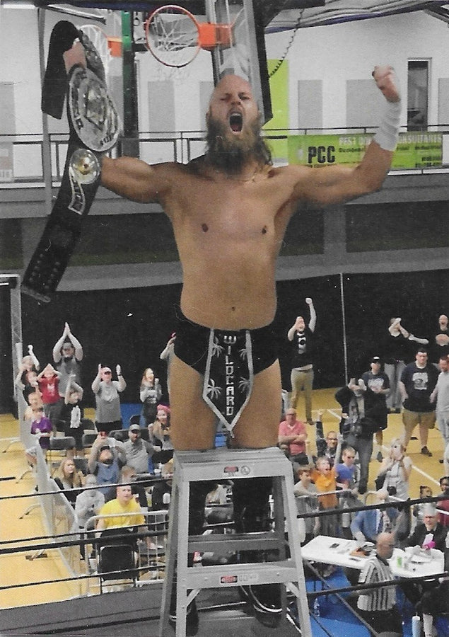 Bock Wins the Wcpw Title trading card PW Catalog
