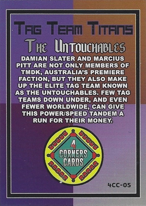TAG Team Titans – the Untouchables