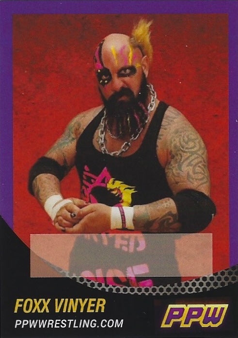 Foxx Vinyer trading card PW Catalog