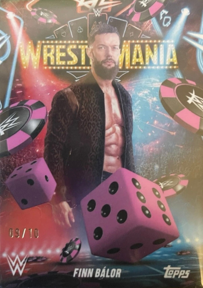 Finn Bálor trading card PW Catalog