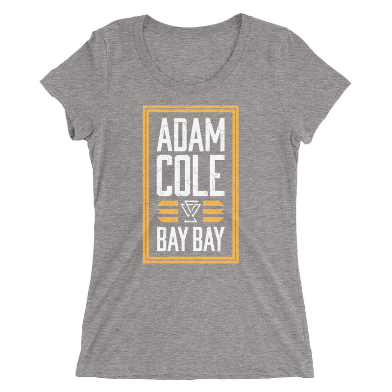 Adam Cole "Bay Bay" Women's Tri-Blend T-shirt