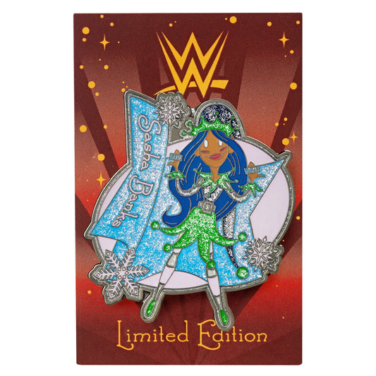 Sasha Banks Limited Edition Holiday Pin Pin PWcatalog