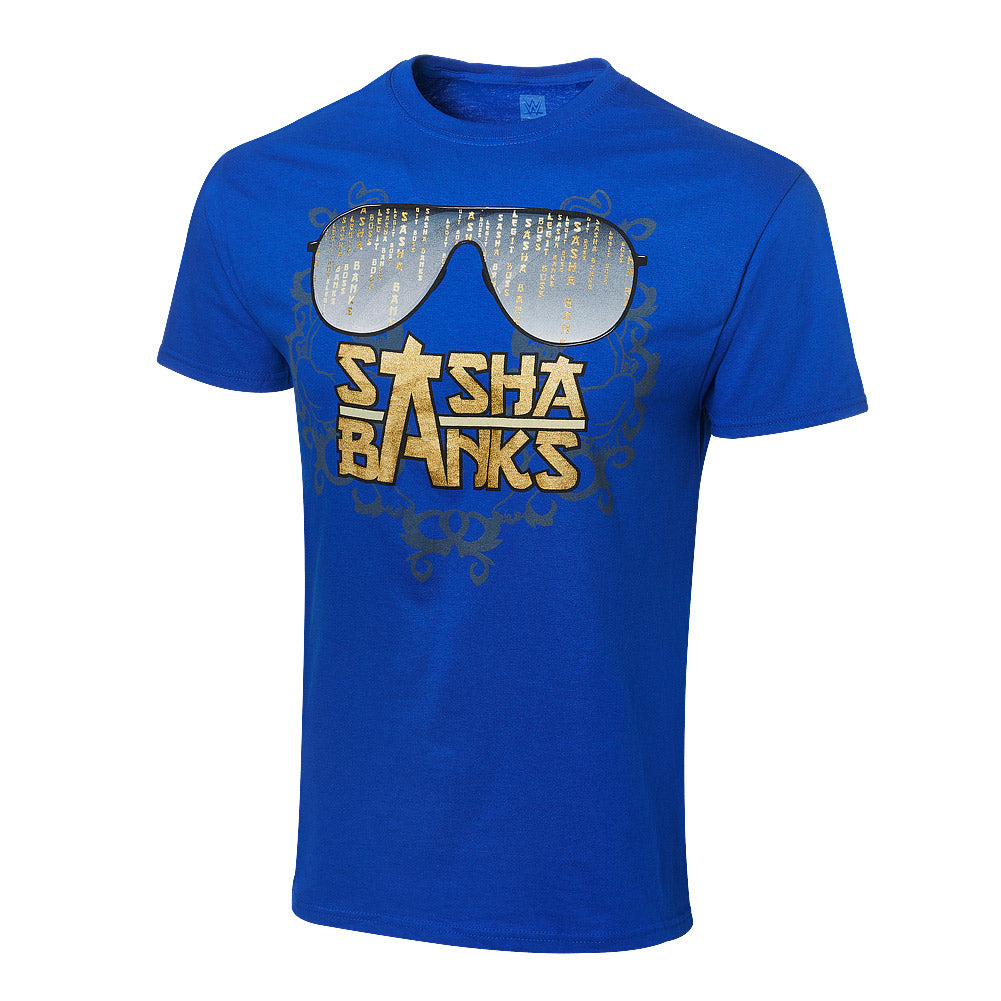 Sasha Banks "Shades" Authentic T-Shirt T-Shirt PW Catalog
