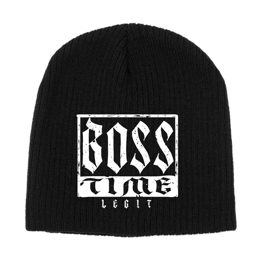 Sasha Banks "Boss Time" Knit Beanie Hat