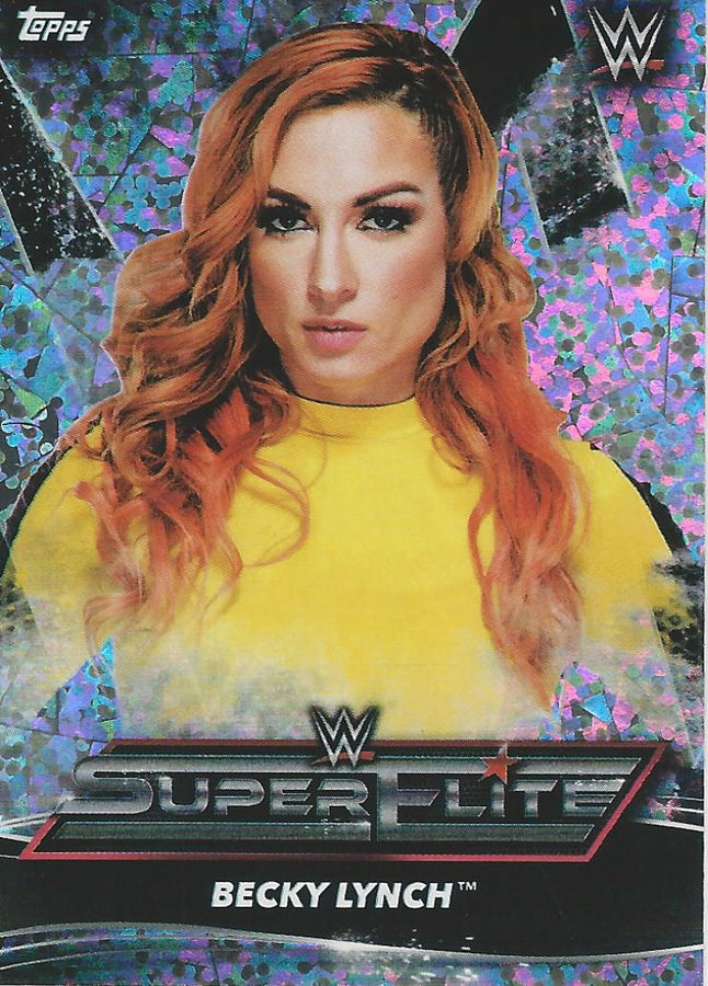 Topps WWE Superstars 2021 Becky Lynch SE5 trading card PW Catalog