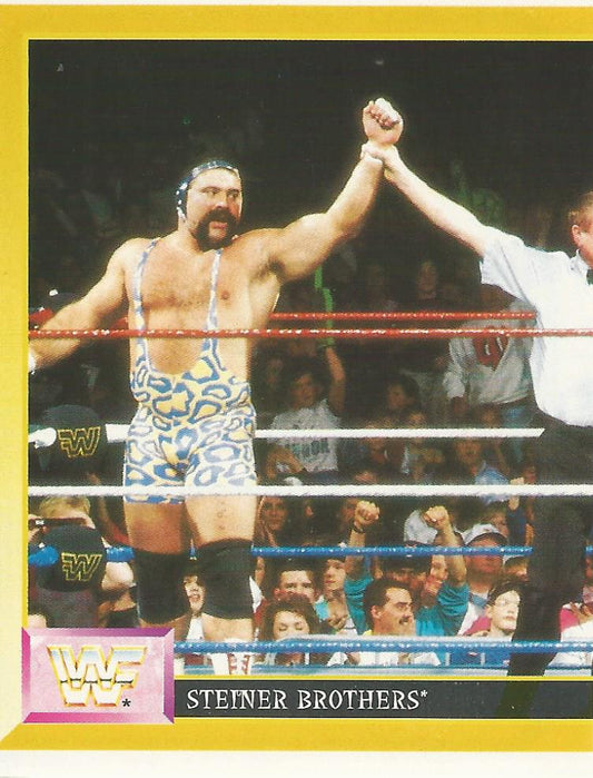 WWF Merlin Sticker 1994 Steiner Brothers #230