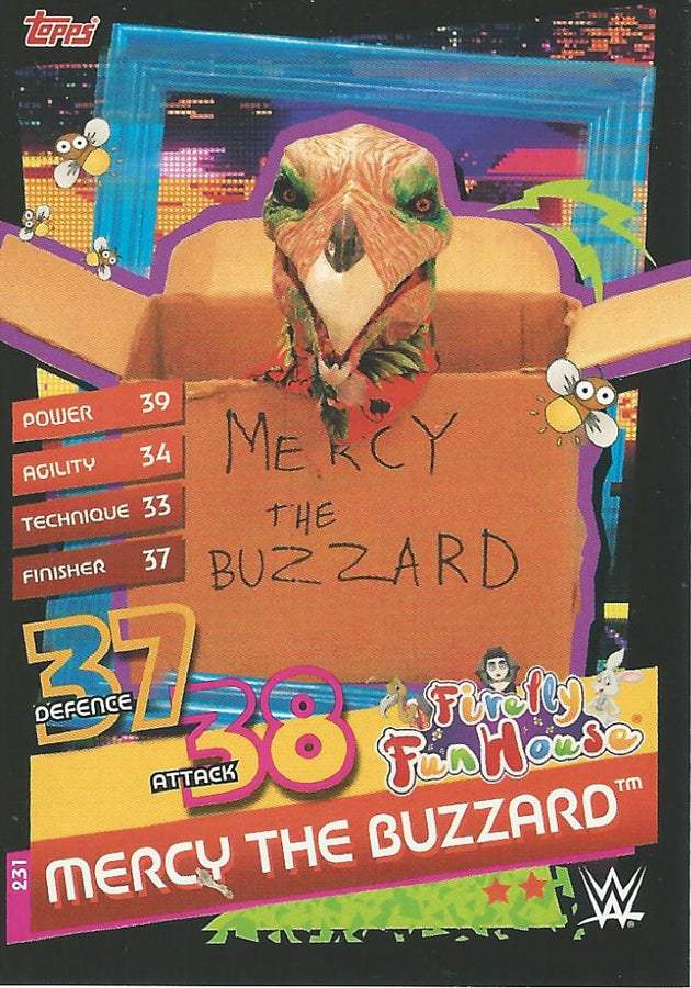 WWE Topps Slam Attax Reloaded 2020 Mercy the Buzzard #231