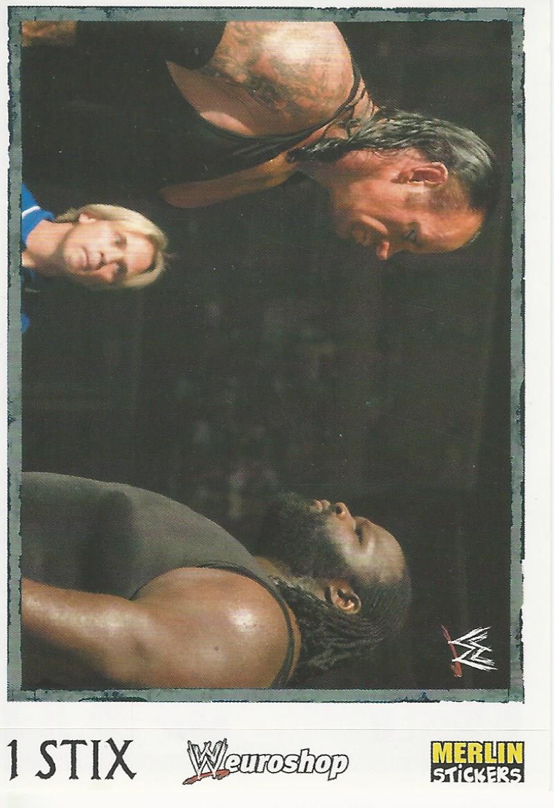 WWE Merlin Heros Stickers 2008 The Undertaker #213