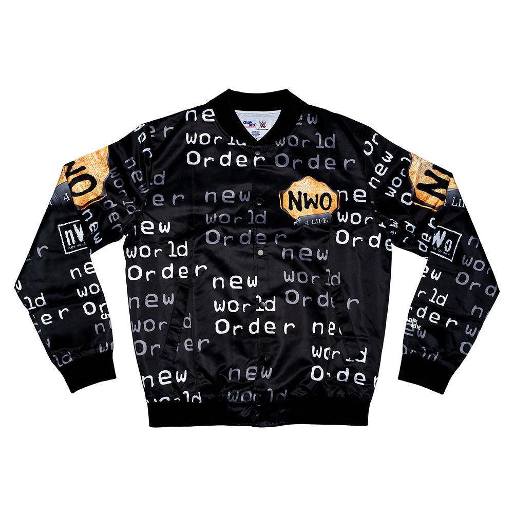 nWo Spray Paint Chalk Line Jacket  2