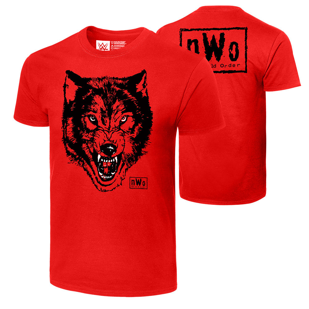 nWo "Wolfpac Wolf" Authentic T-Shirt T-Shirt PW Catalog