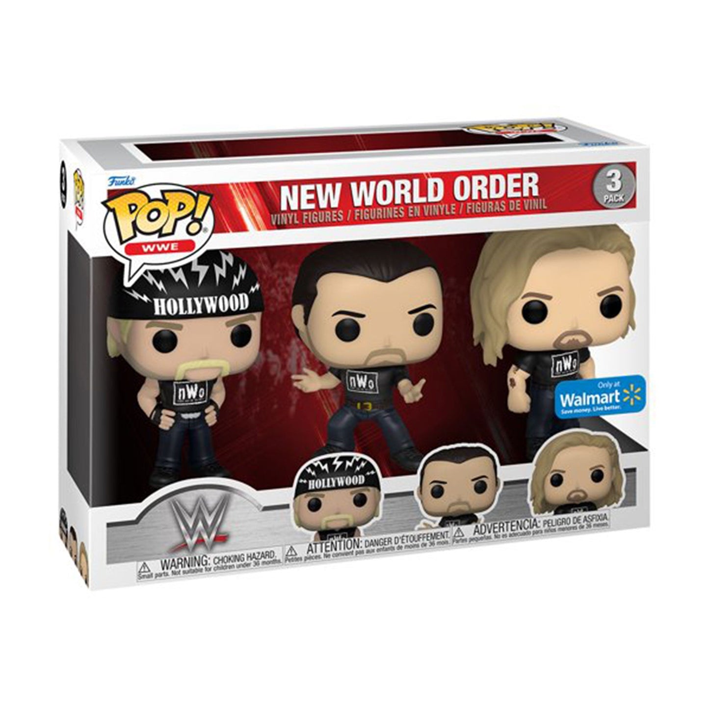 nWo POP! Vinyl Figure 3-Pack