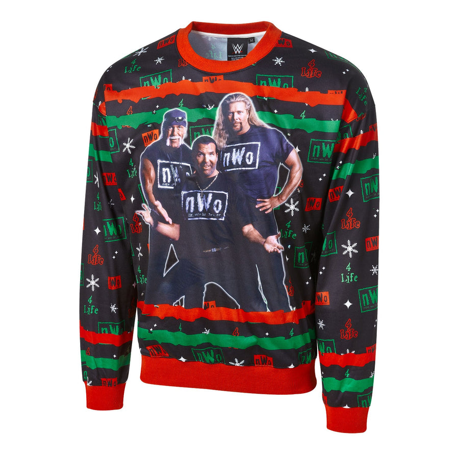 nWo Light-Up Ugly Holiday Sweater