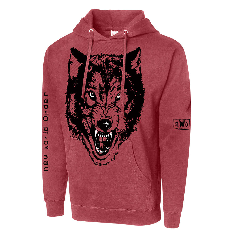 nWo "Wolfpac" Pullover Hoodie Sweatshirt