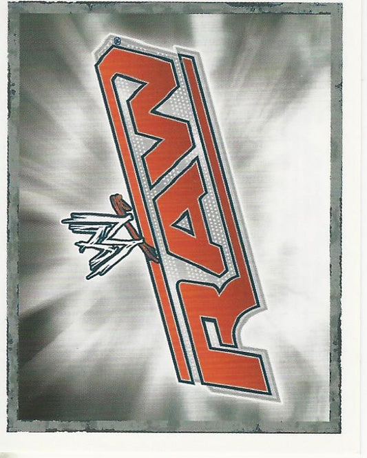 WWE Merlin Heros Stickers 2008 Raw Logo #1