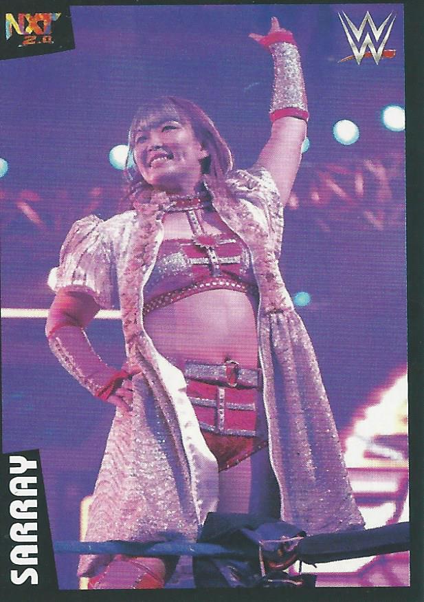 WWE Panini 2022 Sticker Collection Sarray #231