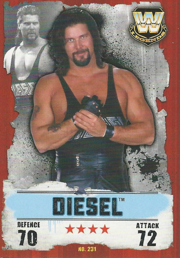 WWE Topps Slam Attax Takeover 2016 Diesel #231
