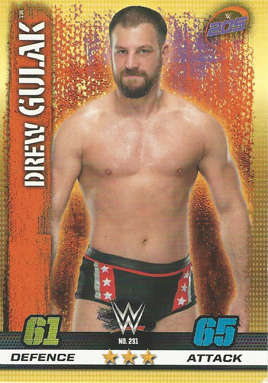 WWE Topps Slam Attax 10th Edition 2017 Drew Gulak #231