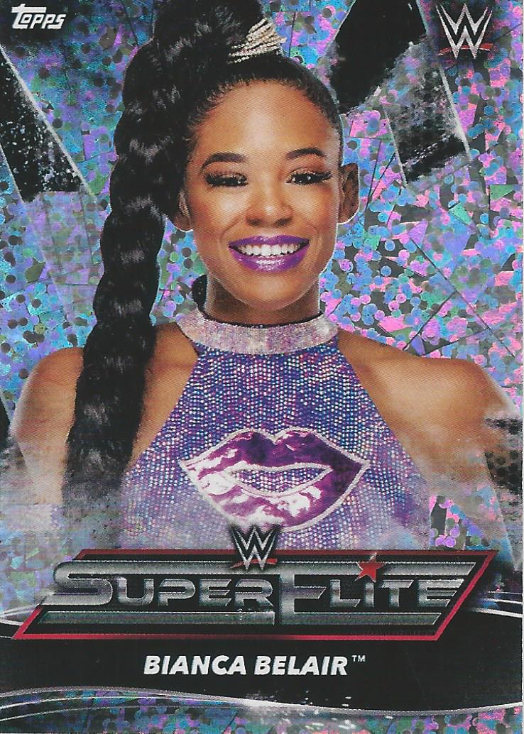 Topps WWE Superstars 2021 Bianca Belair SE6 trading card PW Catalog