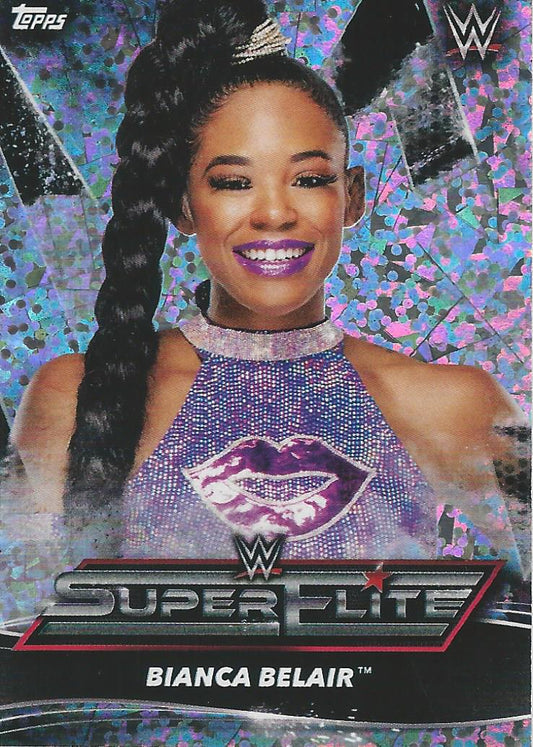 Topps WWE Superstars 2021 Bianca Belair SE6 trading card PW Catalog